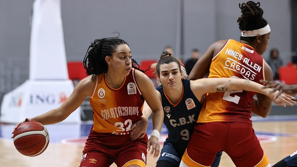 Galatasaray, Dörtlü Final biletini ÇBK Mersin'e kaptırdı