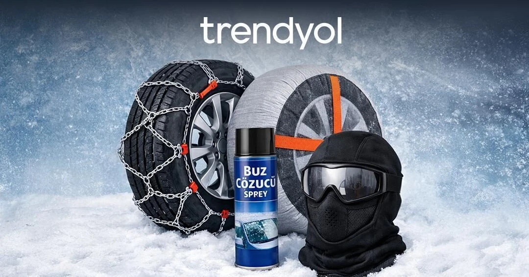 Trendyol’da kışlık araç ekipmanlarına talep patladı