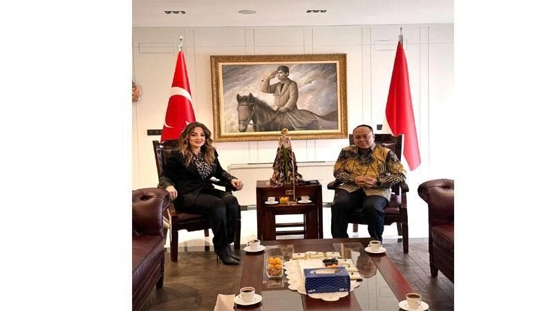 ULUSKON Başkanı Atasoy, Endonezya Büyükelçisi Purnama ile buluştu