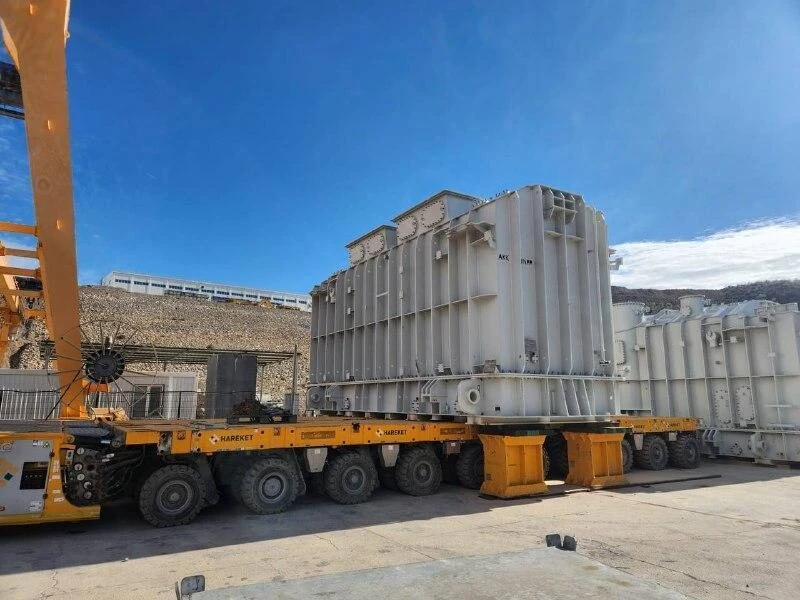 Akkuyu NGS 1. Ünite’de yükseltici transformatör kurulumu tamam