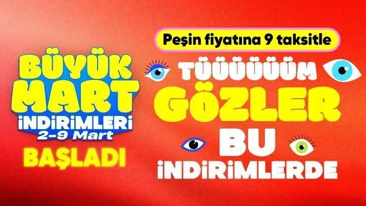 Hepsiburada ‘Büyük Mart İndirimleri’ kampanyasını başlattı