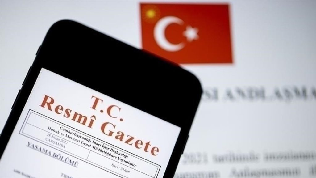 3 milletlerarası anlaşma Resmi Gazete’de yayımlandı