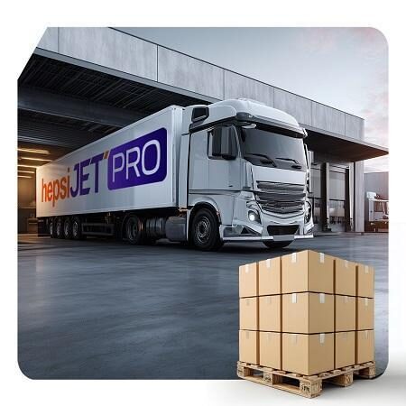 HepsiJET PRO ile B2B lojistikte yeni dönem HepsiJET PRO ile B2B lojistik operasyonu yürüten kargo aracı ve depo