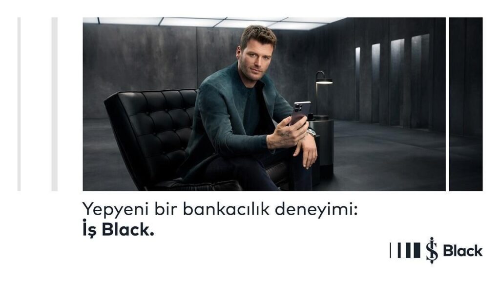 Türkiye İş Bankası'nın yeni sadakat programı İş Black tanıtım görseli