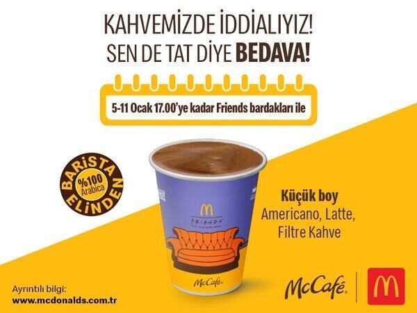 McDonald’s Türkiye’den yeni yıla özel kahve kampanyası McDonald’s Türkiye yeni yıla özel kahve kampanyası afişi