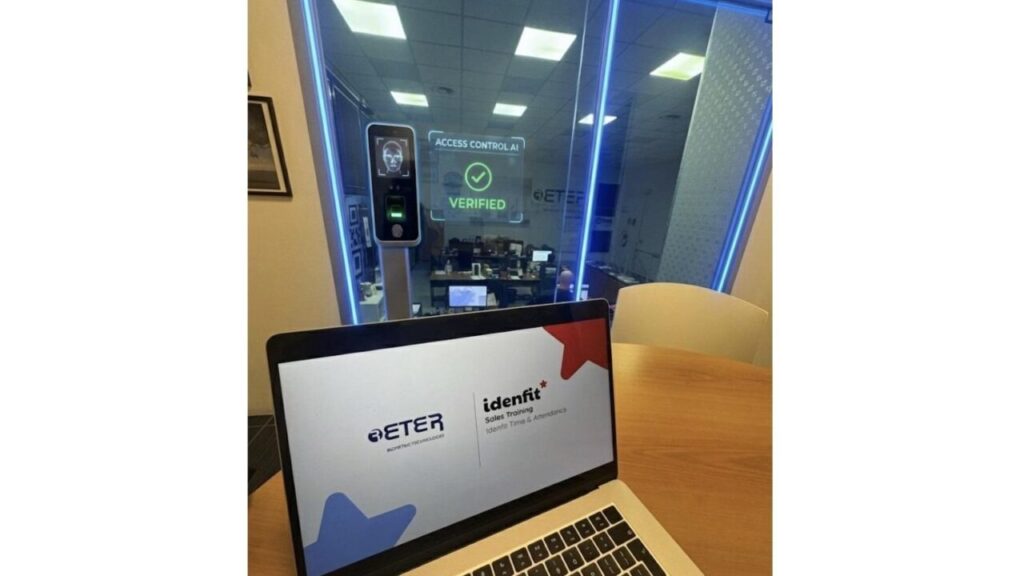 Türk İK yazılımı idenfit ve Eter Biometric Techno biyometrik teknoloji iş birliği görseli