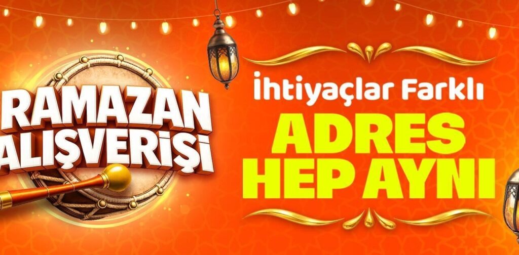 Ramazan ayında online alışveriş yapan tüketici ve iftar sofrası