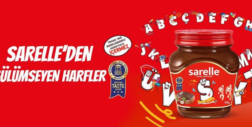 Yapay zekâ ile hazırlanmış reklam filminde gülümseyen harfli Sarelle kavanozları