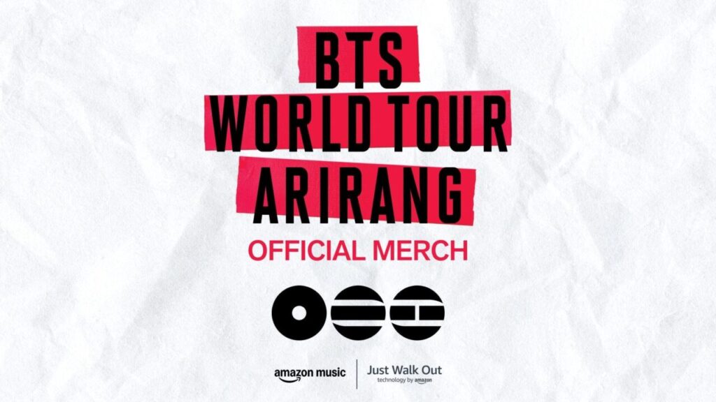 BTS konseri için Amazon Music teknolojisi