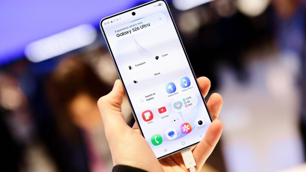Samsung Galaxy S26 akıllı telefon