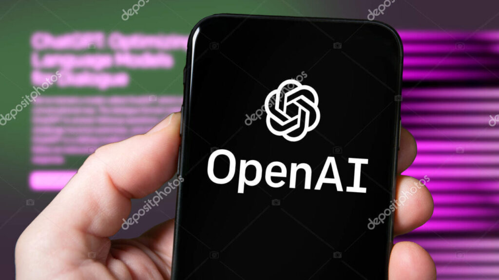 SoftBank ve OpenAI logoları finansal grafiklerin üzerinde