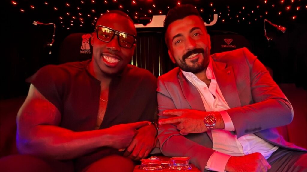Ünlü Fenomen Clive Ibizugbe, İş İnsanı Adem Özen’le Buluştu